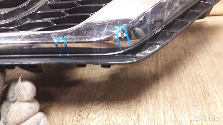 Решетка радиатора (камера) №140 Nissan Qashqai J11