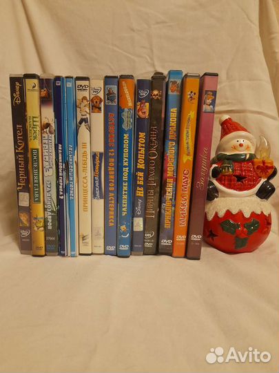 Диски с мультфильмами