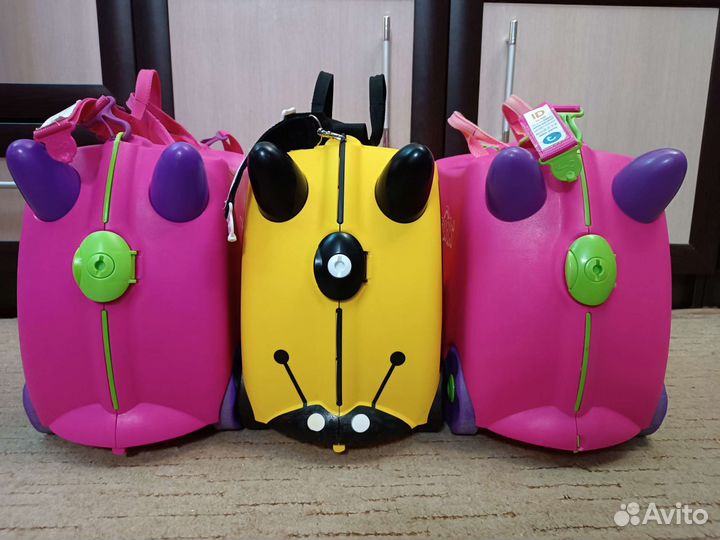 Чемодан trunki детский на колёсах Великобритания