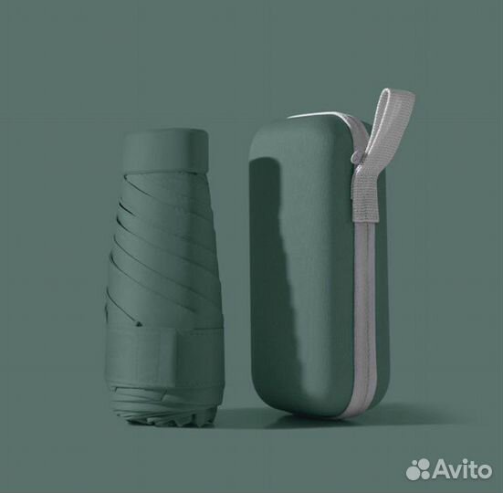 Зонт маленький компактный в чехле