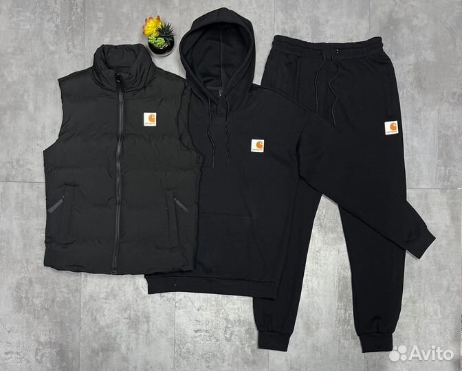 Спортивный костюм тройка мужской carhartt