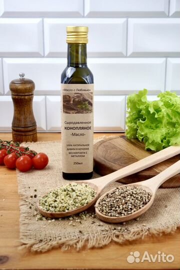 Конопляное масло повышает гемоглобин