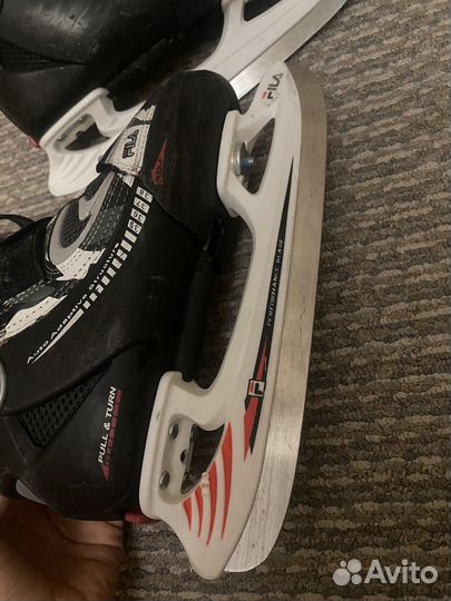 Коньки хоккейные fila x one ice 35-38