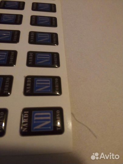 Полимерная наклейка Nardi Torino