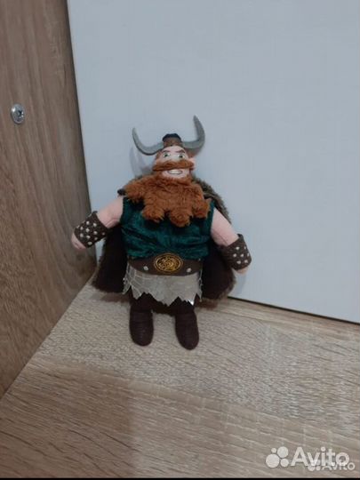 Мягкая игрушка Викинг Стоик Обширный