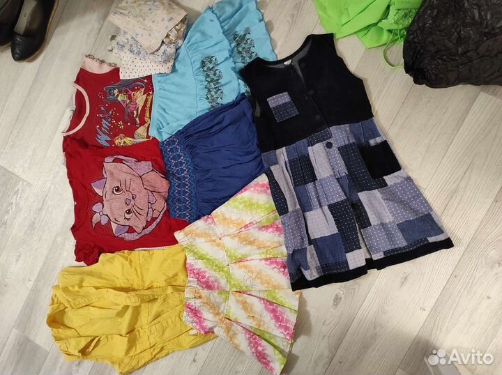 Вещи пакетом на девочку