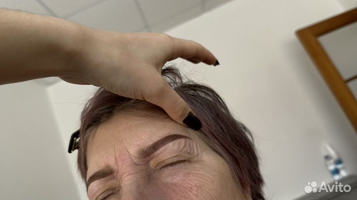 Оформление бровей