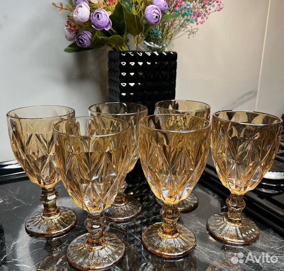 Фужеры, фужеры 6+6