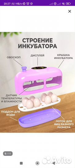 Домики, гнёзда, инкубатор