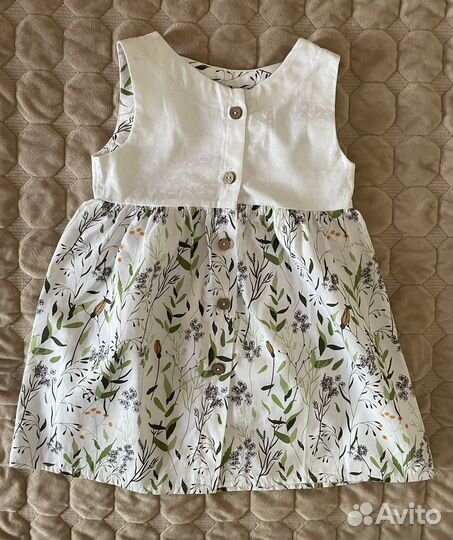 Платье для девочки 92