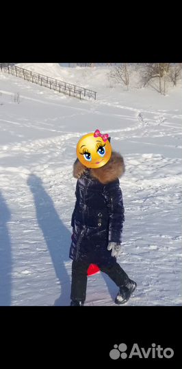 Пальто зимнее для девочки