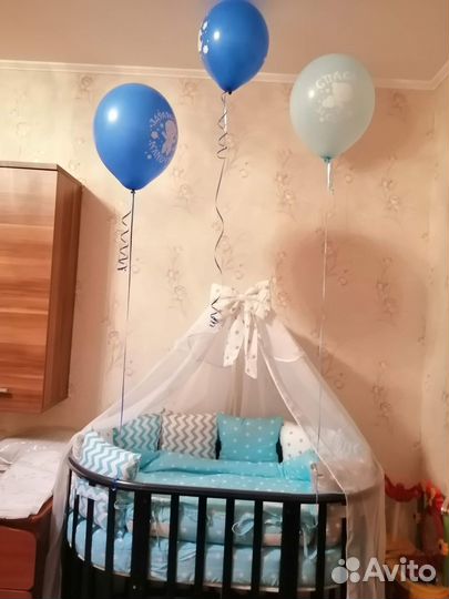 Бортики в комплекте в детскую кроватку