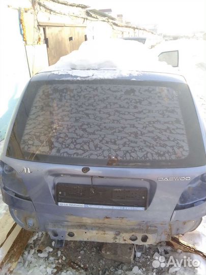 Крышка багажника део Матиз 2008 год