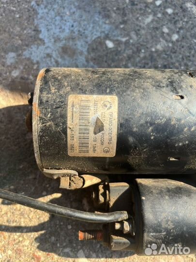 Стартер газ, УАЗ редукторный