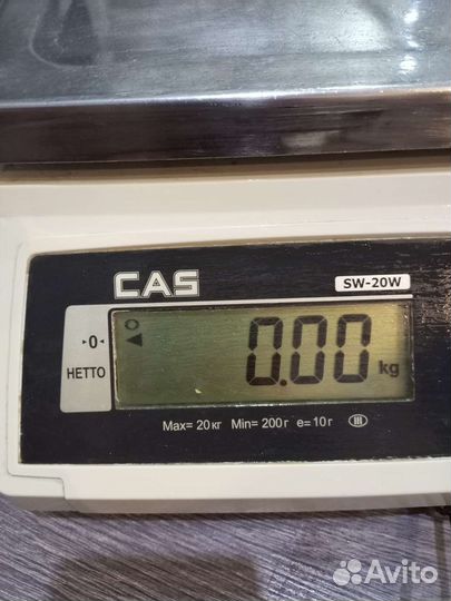 Весы порционные CAS SW-20W