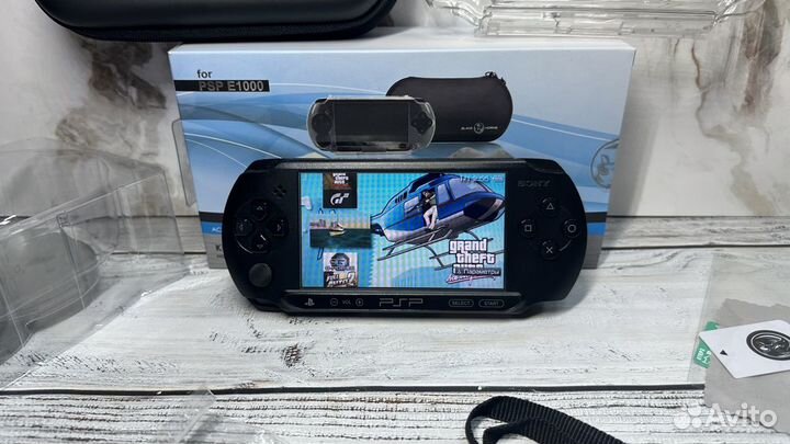 Игровая приставка psp e1008 64gb + 75 игр