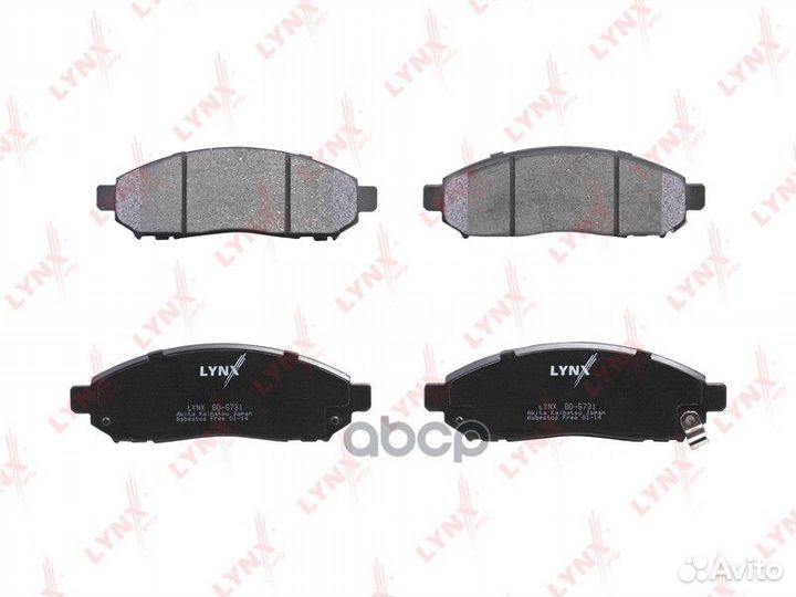 Колодки тормозные nissan pathfinder/navara 05