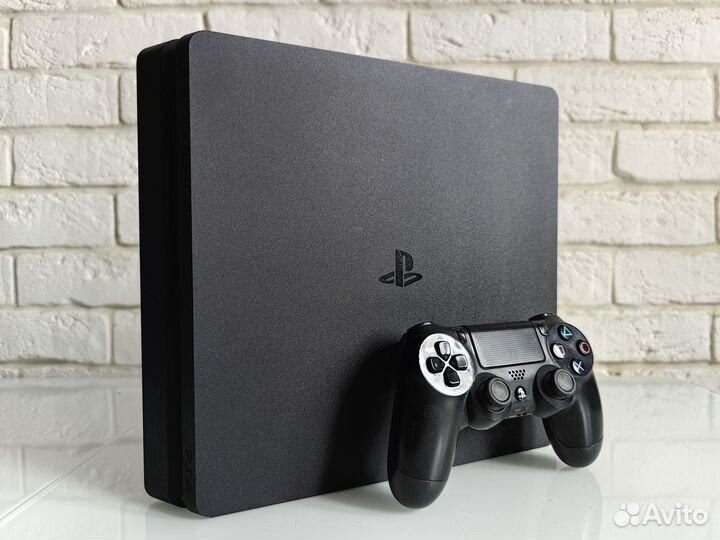 Sony playstation 4 Slim 1tb с играми