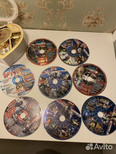Dvd диски с играми 29 штук