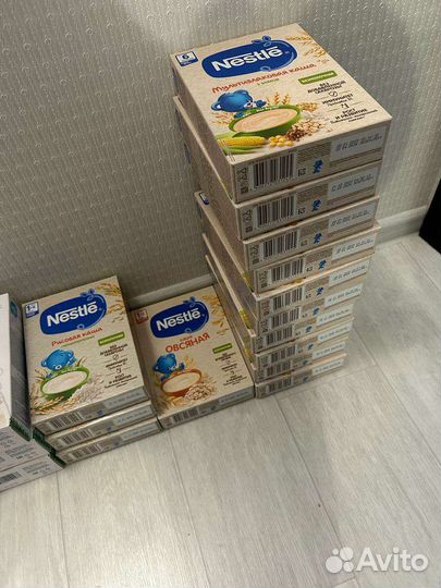 Детские каши и смеси