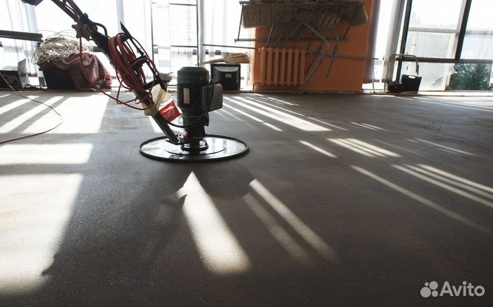 Полусухая стяжка пола за 1 день/Демонтаж полов