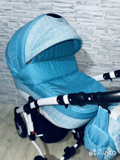 Коляска adamex gloria 2 в 1 (доставка )