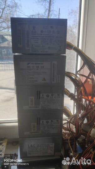 Блок питания для пк 450w-1 шт. 350w-3шт