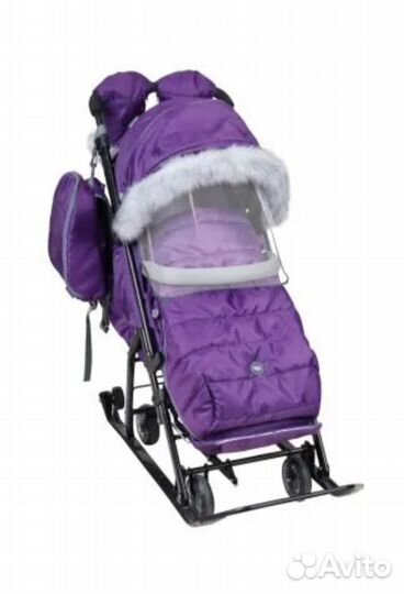 Санки коляска nika