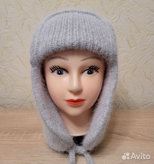 Шапка ушанка ручной работы
