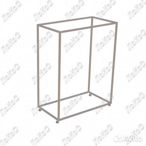 Вешало для одежды напольное двойное, 1200Lx1500Hx