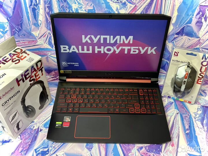 Отличный ноутбук для игр Acer / GTX / SSD / Выкуп