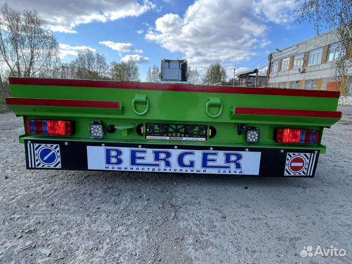 Полуприцеп трал (тяжеловоз) Berger 9854, 2024