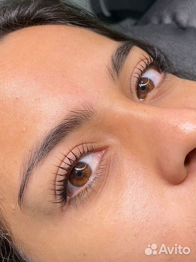 Ламинирование ресниц и бровей