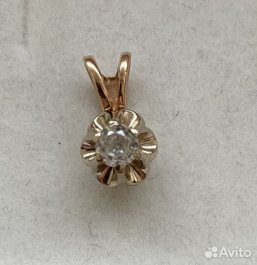 Золотая подвеска 585 проба