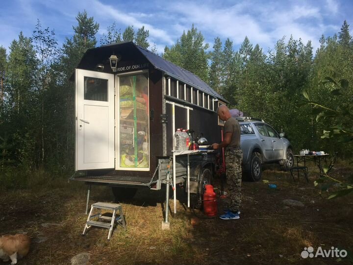 Прицеп-автодом с кондиционером