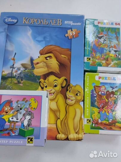 Пазлы : Король Лев и много других