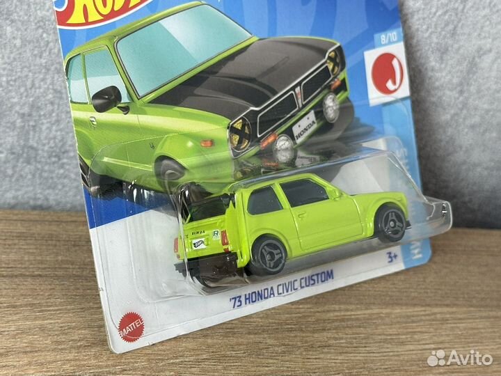 Hot wheels 73 honda civic custom