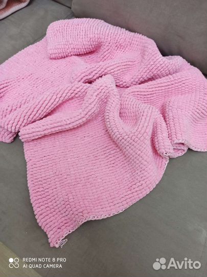 Детский плед ручной работы новый