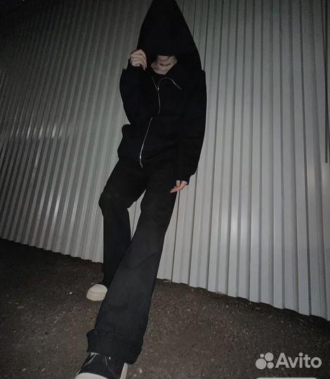 Зип худи Rick Owens type