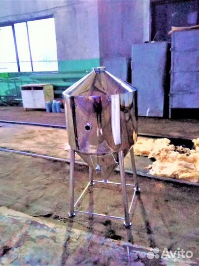 Цкт 180 л из нержавейки с горловиной на 4 дюйма