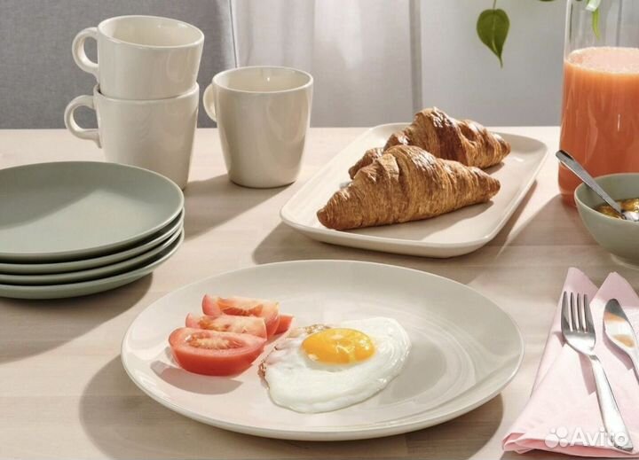 Тарелки 26см икеа Фэргклар IKEA