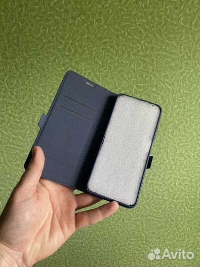 Чехол книжка xiaomi redmi note 11/11s синий