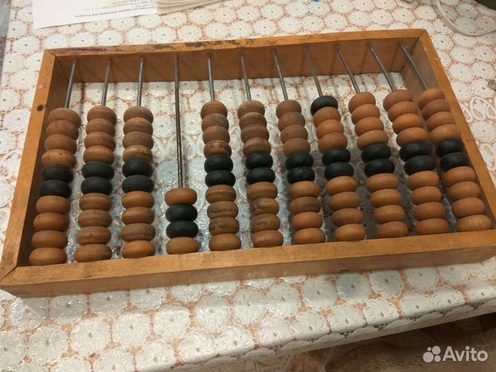 Счёты деревянные СССР