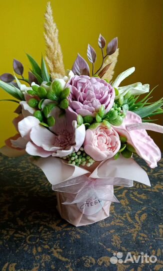 Букет мыльный