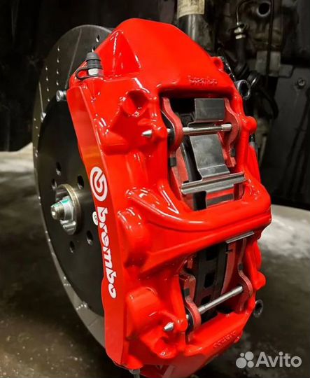 Тормоза Brembo GT6 на Geely Tugella