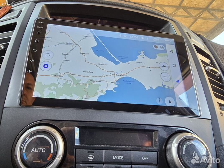 Магнитола Mitsubishi pajero 4 2006+