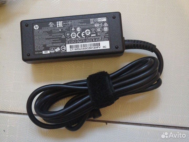Блок питания оригинал для ноутбука hp 45w