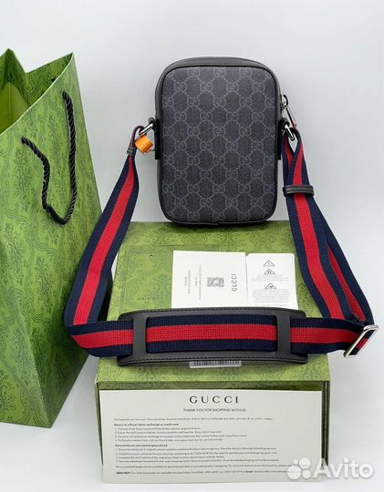 Сумка gucci мужская
