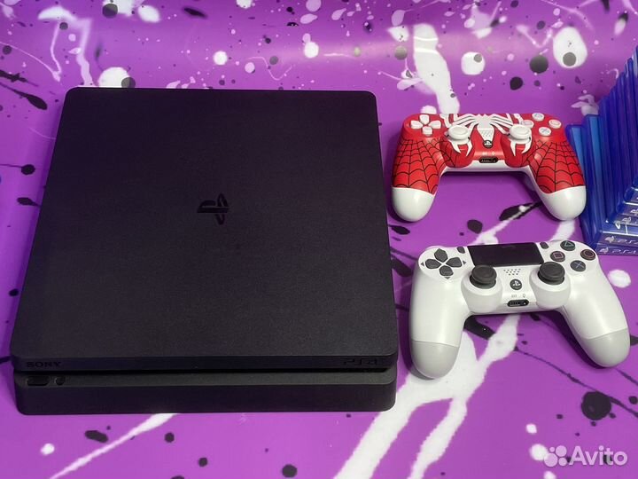 Sony playstation 4 slim Гарантия \ 140 Игр