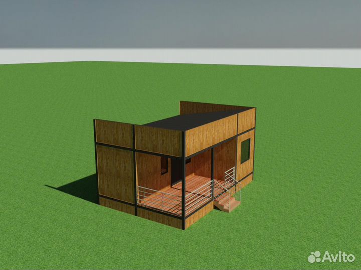 Готовый модульный дом